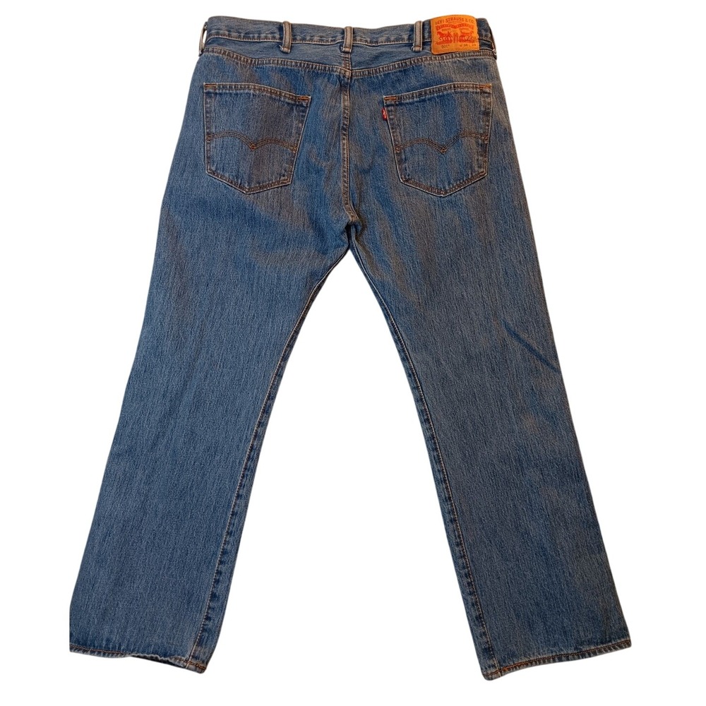 Levi's 501‎ XX Original Fit Jeans Mens 38x29 Blue Straight Leg Button Fly Denim